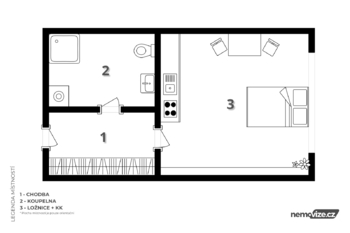 Prodej bytu 1+kk v osobním vlastnictví 33 m², Praha 7 - Holešovice
