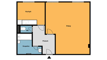 Pronájem bytu 1+1 v osobním vlastnictví 54 m², Příchovice