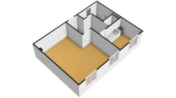 Pronájem bytu 1+1 v osobním vlastnictví 54 m², Příchovice