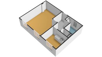 Pronájem bytu 1+1 v osobním vlastnictví 54 m², Příchovice