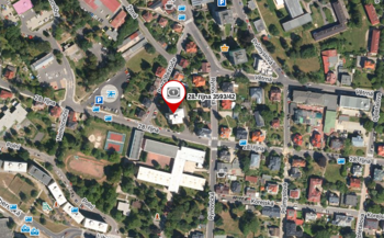 letecký pohled - Pronájem bytu 1+kk v družstevním vlastnictví 28 m², Jablonec nad Nisou