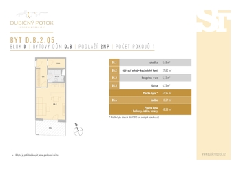 Prodej bytu 1+kk v osobním vlastnictví 60 m², České Budějovice