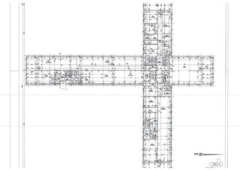 Půdorys - Pronájem kancelářských prostor 38 m², Hradec Králové