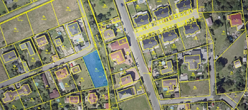 letecká fotografie - Prodej pozemku 826 m², Svojetice
