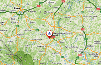 Poloha vůči velkým městům. - Prodej ubytovacího zařízení 1320 m², Velká Turná
