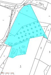 Rozsah pozemků v územním plánu jsou vedeny jako plocha rekreační. - Prodej ubytovacího zařízení 1320 m², Velká Turná