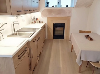vizualizace kuchyně. - Prodej domu 290 m², Zálší