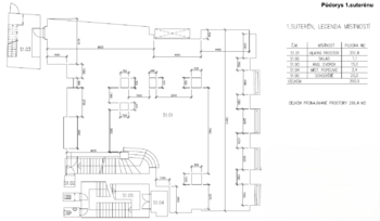 Pronájem obchodních prostor 526 m², Praha 1 - Nové Město