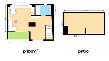 Prodej bytu 1+kk v osobním vlastnictví 76 m², Praha 6 - Břevnov
