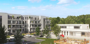 V těsné blízkosti je příroda - Prodej bytu 1+kk v osobním vlastnictví 38 m², Kladno