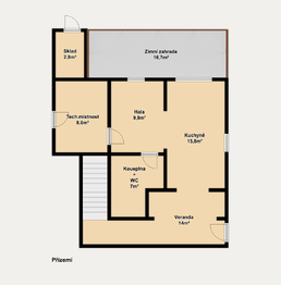 1 NP 2D - Prodej domu 109 m², Lysice
