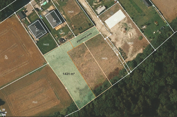 pozemek k prodeji - Prodej pozemku 1431 m², Hradečno 
