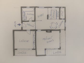 Pronájem bytu 2+1 v osobním vlastnictví 90 m², Praha 10 - Strašnice