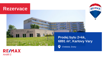 Prodej bytu 2+kk v osobním vlastnictví 6891 m², Karlovy Vary