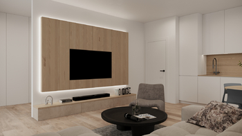 Vizualizace - Prodej bytu 2+kk v osobním vlastnictví 98 m², České Budějovice