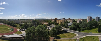 Výhled z lodžie - Prodej bytu 4+1 v družstevním vlastnictví 83 m², Chodov