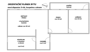Prodej bytu 2+1 v osobním vlastnictví 59 m², Kladno