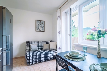 Prodej bytu 1+1 v osobním vlastnictví 47 m², Slapy