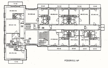 Prodej bytu 1+1 v osobním vlastnictví 47 m², Slapy