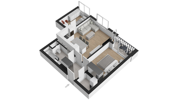 Prodej bytu 3+kk v osobním vlastnictví 62 m², Praha 10 - Uhříněves
