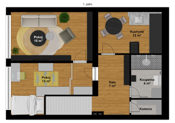 Prodej bytu 3+1 v osobním vlastnictví 150 m², Blučina