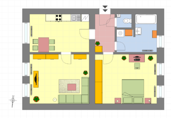 Pronájem bytu 2+1 v osobním vlastnictví 70 m², Jablonec nad Nisou