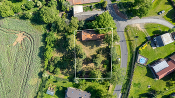 Letecký snímek nemovitosti - Prodej domu 94 m², Křečhoř
