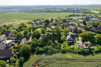 Letecký snímek lokality - Prodej domu 94 m², Křečhoř