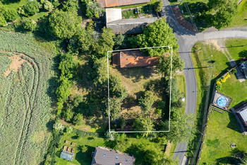 Letecký snímek nemovitosti - Prodej domu 94 m², Křečhoř