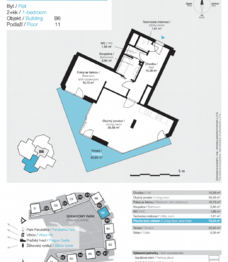 Pronájem bytu 2+kk v osobním vlastnictví 70 m², Praha 3 - Žižkov