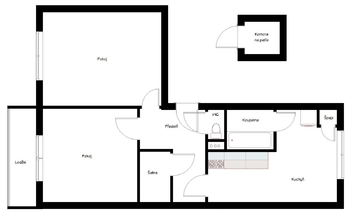 Prodej bytu 2+1 v osobním vlastnictví 55 m², Olomouc