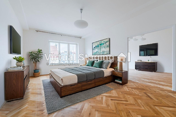 VIZUALIZACE - Pronájem bytu 3+1 v osobním vlastnictví 119 m², Praha 7 - Holešovice
