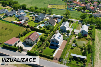 vizualizace - Prodej pozemku 875 m², Předměřice nad Jizerou