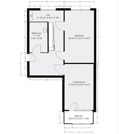 Pronájem bytu 2+1 v družstevním vlastnictví 70 m², Praha 4 - Kamýk