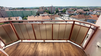 Balkon - Pronájem bytu 2+1 v osobním vlastnictví 63 m², Vyškov