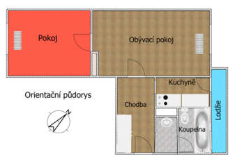 Prodej bytu 2+1 v osobním vlastnictví 52 m², Volyně