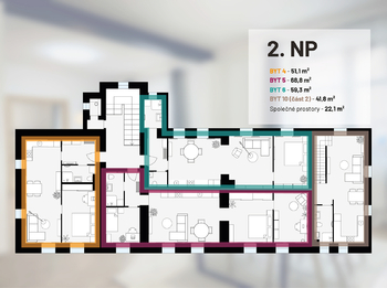 Prodej bytu 4+kk v osobním vlastnictví 98 m², Čáslav