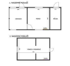 Prodej chaty / chalupy 42 m², České Lhotice