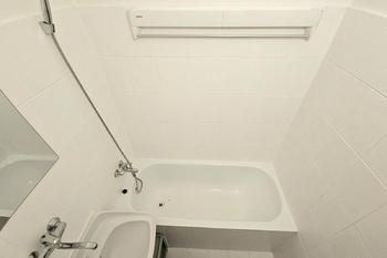 koupelna - Pronájem bytu 1+1 v družstevním vlastnictví 33 m², Praha 9 - Libeň
