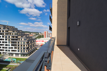 Terasa - Pronájem bytu 2+kk v osobním vlastnictví 62 m², Praha 9 - Hloubětín
