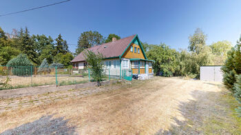pohled na dům - Prodej domu 85 m², Kněžice 