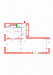 Pronájem bytu 2+1 v osobním vlastnictví 55 m², Pardubice