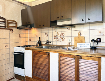 Kuchyňská linka - Prodej bytu 1+1 v družstevním vlastnictví 38 m², Nejdek