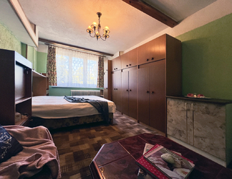 Pokoj - Prodej bytu 1+1 v družstevním vlastnictví 38 m², Nejdek