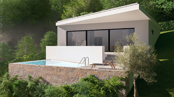 vizualizace domu foto 5 - Prodej pozemku 1083 m², Sentice