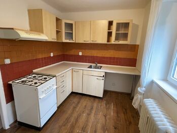 kuchyň - Pronájem bytu 1+1 v osobním vlastnictví 32 m², Kladno 