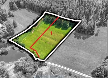 Prodej pozemku 3948 m², Červená Voda