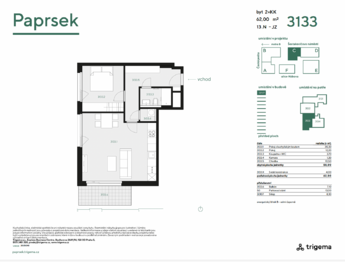 Pronájem bytu 2+kk v osobním vlastnictví 73 m², Praha 5 - Stodůlky