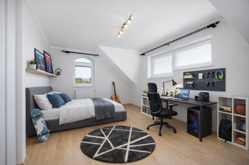 vizualizace detskeho pokoje - Prodej domu 229 m², Studeněves