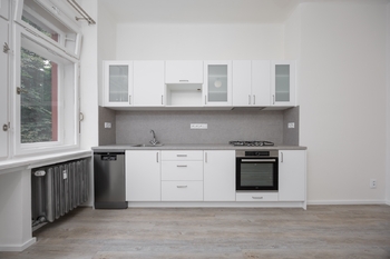 Pokoj s kuchyňskou linkou - Pronájem bytu 3+kk v osobním vlastnictví 78 m², Praha 5 - Malá Strana